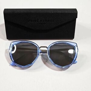 PRIVE REVAUX SUNGLASSES BLUE NWT